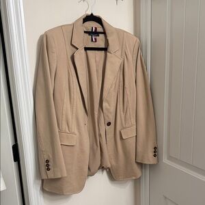 Tommy Hilfiger Beige Tailored Blazer